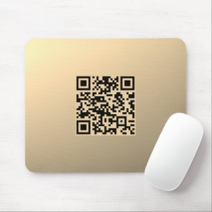 Tapis De Souris Modèle de code QR instantanément modifiable Faux