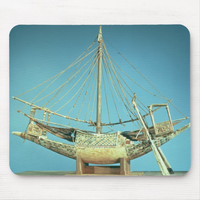 Tapis De Souris Modèle d'un des bateaux du pharaon (Devant)