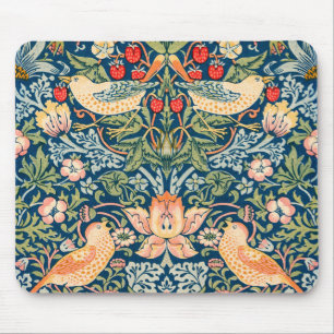 Tapis De Souris Modèle floral de William Morris Strawberry Thief