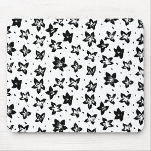 Tapis De Souris Modèle floral reconstruit - Goth chromatique