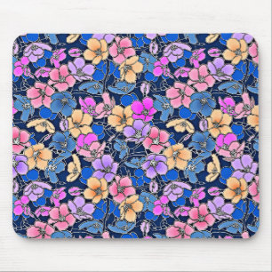 Tapis De Souris Modèle floral stylistique 46
