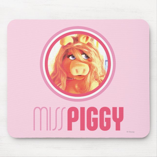 Tapis De Souris Modèle Mlle Piggy (Devant)