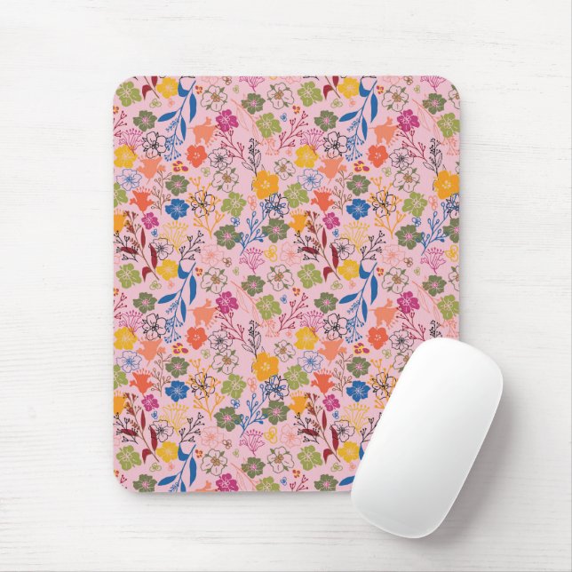 Tapis De Souris Modern Batik Victoria Rose (Avec souris)