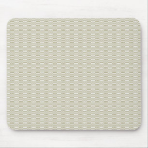 Tapis De Souris Modern Sage Green Geometric Pattern Mouse Pad