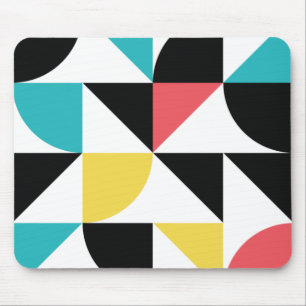 Tapis De Souris Modern, urban, colorful, fun geometric pattern