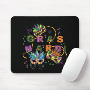 Tapis De Souris Moderne Mardi Gras