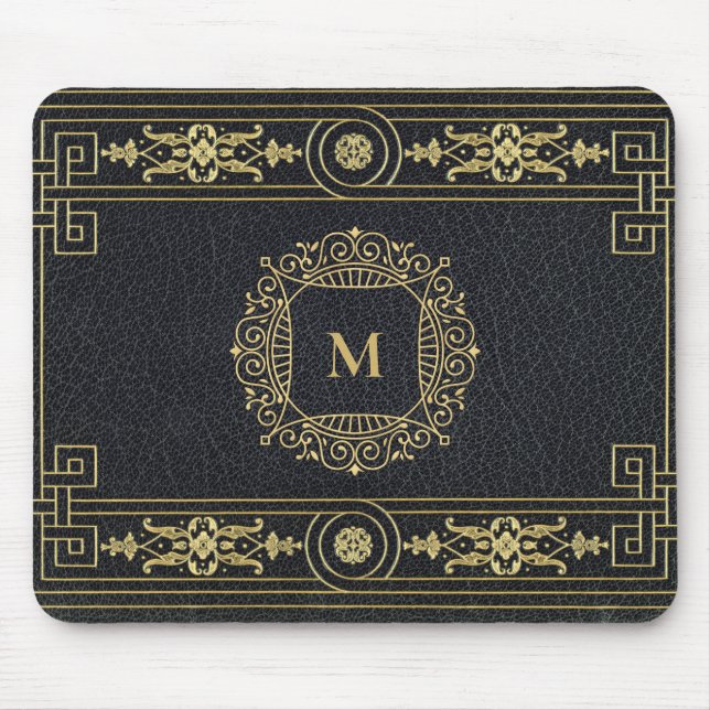 Tapis De Souris Modifier ce style complexe Art Déco Filigree (Devant)