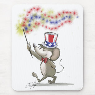 Tapis De Souris Moe's Happy 4 juillet Mousepad