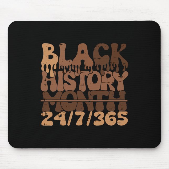 Tapis De Souris Mois de l'histoire des Noirs 247365 Melanin Africa (Devant)