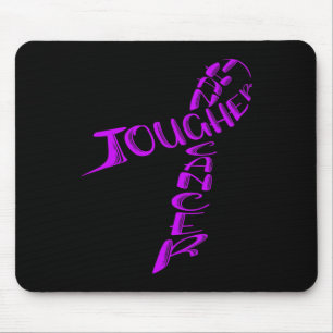 Tapis De Souris Mois de sensibilisation au cancer pancréatique Rub