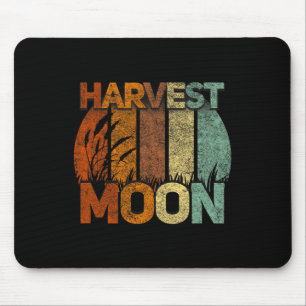 Tapis De Souris Moisson intemporelle Lune Automne T Pour Femmes Ho