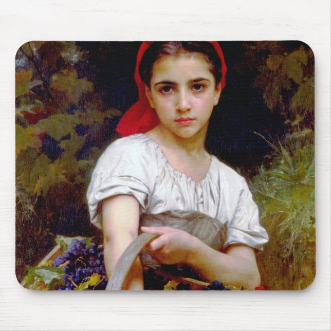 Tapis De Souris Moissonneuse, Bouguereau (Devant)