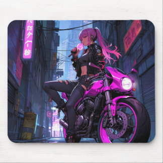 Tapis De Souris Moker Girl Mousepad