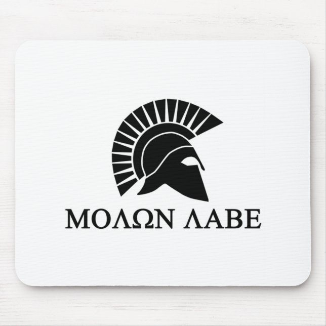 Tapis De Souris Molon Labe (Devant)