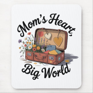 Tapis De Souris Mom’s Heart, Big World