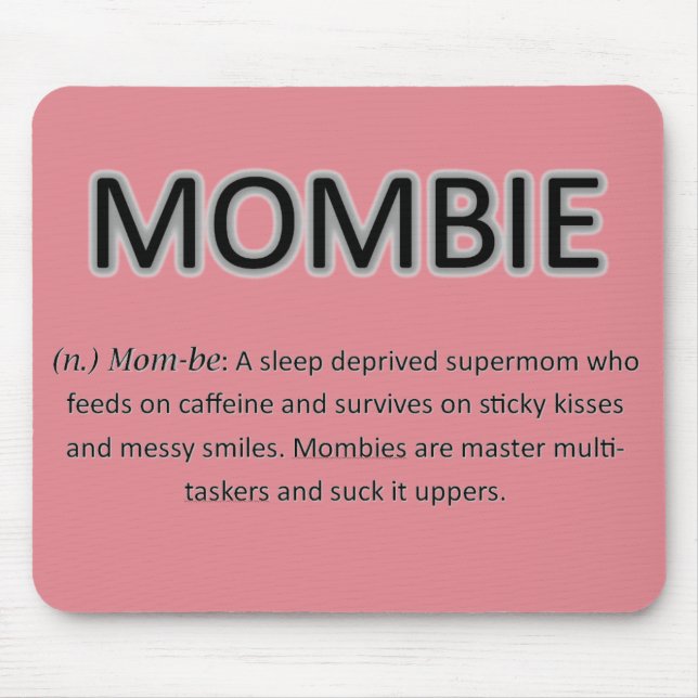 Tapis De Souris Mombie Mousepad (Devant)