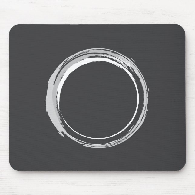 Tapis De Souris Moment Mousepad de zen (foncé) (Devant)