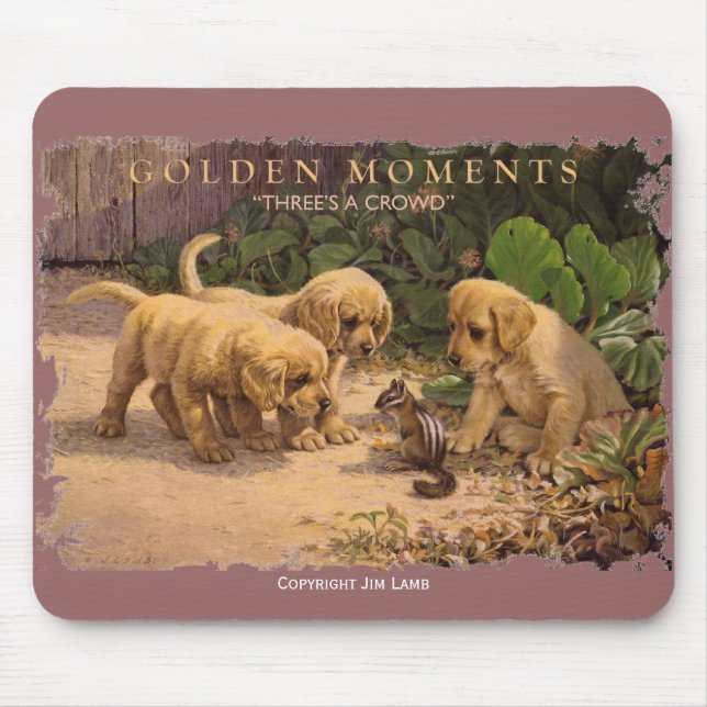 TAPIS DE SOURIS MOMENTS D'OR (Devant)