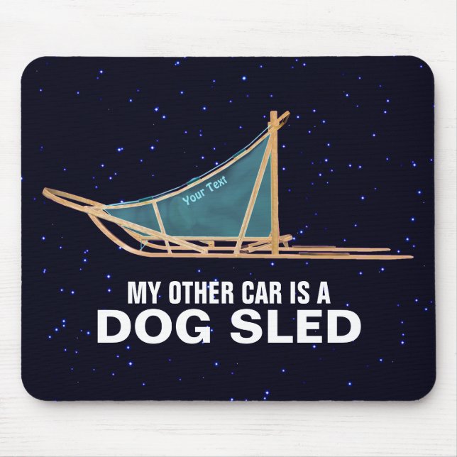 Tapis De Souris Mon Autre Voiture Est Un Chien (Devant)