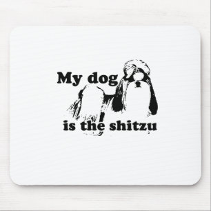 TAPIS DE SOURIS MON CHIEN EST LE SHITZU