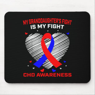 Tapis De Souris Mon Combat De Petites Filles Est Mon Combat Consci