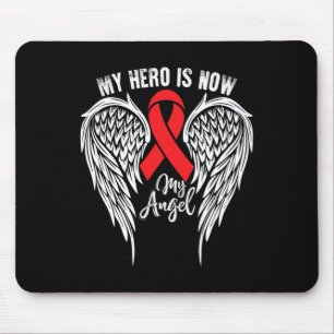 Tapis De Souris Mon héros - Sickcell Anemia Soutien de sensibilisa
