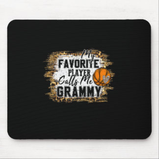 Tapis De Souris Mon Joueur Favori M'Appelle Grammy Basketball Noël