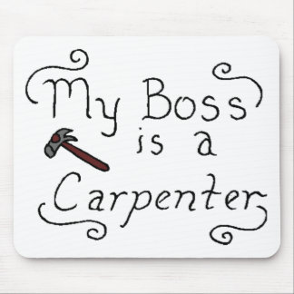 Tapis De Souris Mon patron est un charpentier juif
