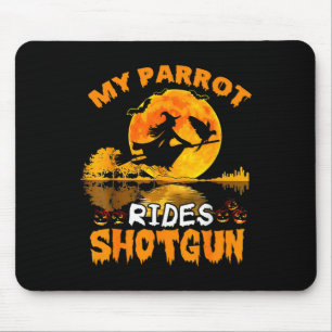 Tapis De Souris Mon perroquet roule Shotgun sorcier volez Broomsti