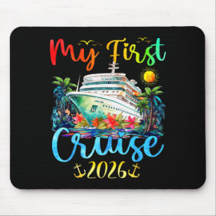 Tapis De Souris Mon premier voyage en croisière 2026 pour enfants 