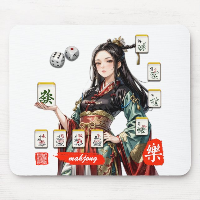 Tapis De Souris Mon style mahjong (Devant)