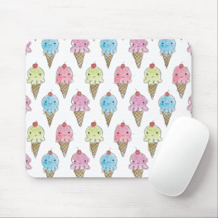 Tapis De Souris Mon traitement - Crème de glace