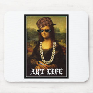 Tapis De Souris Mona Lisa Thug Life Art Life