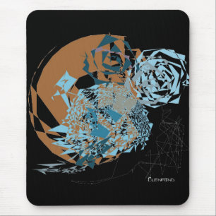 Tapis De Souris Monde spatial Abstrait Mousepad