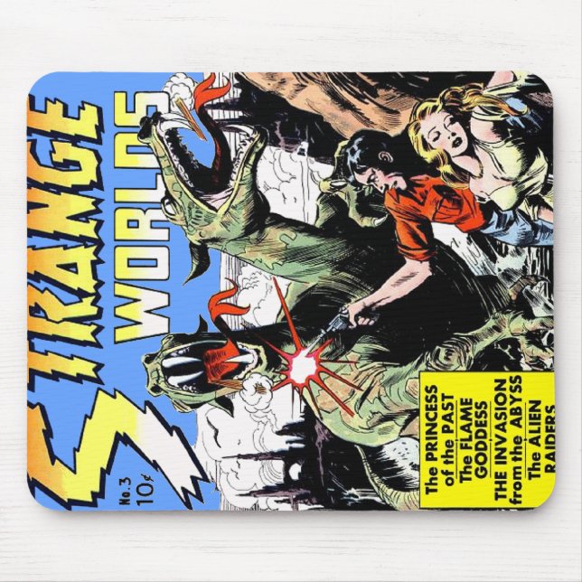 Tapis De Souris Mondes étranges #3 (Devant)