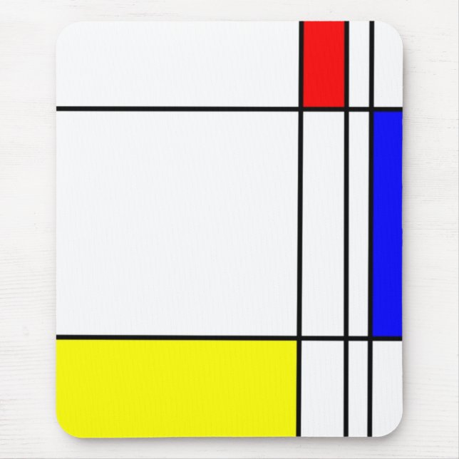 Tapis De Souris Mondrian Mousepad (Devant)