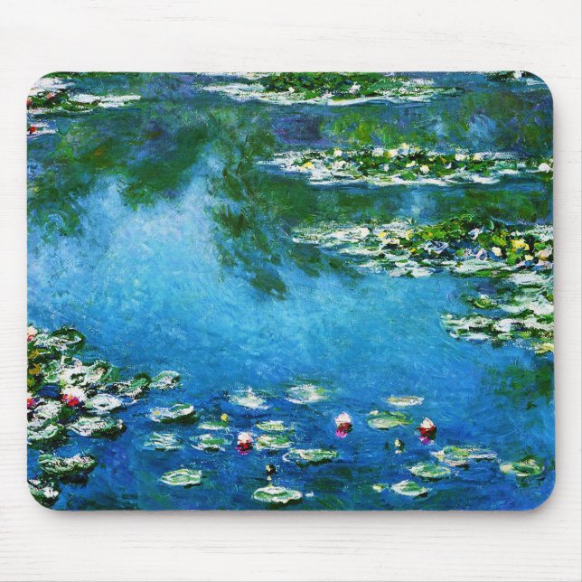 Tapis De Souris Monet-Eau-Lis de Claude (Devant)