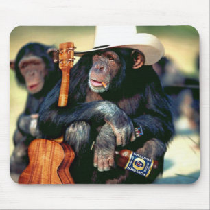 Tapis De Souris Monkey_Cowboy