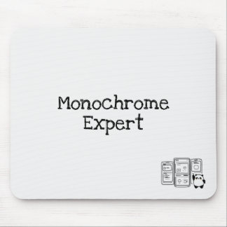 Tapis De Souris Monochrome Expert Mousepad pour les concepteurs UX