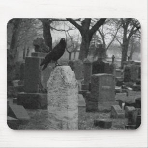 Tapis De Souris Monochrome Goth