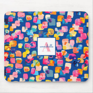 Tapis De Souris Monogram Bright Painted Abstract