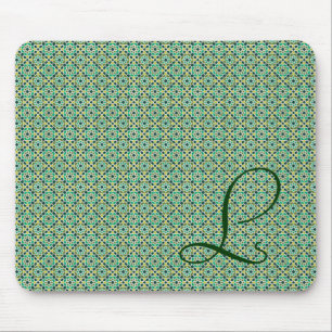 Tapis De Souris Monograma avec fonds de mosaïque marocaine