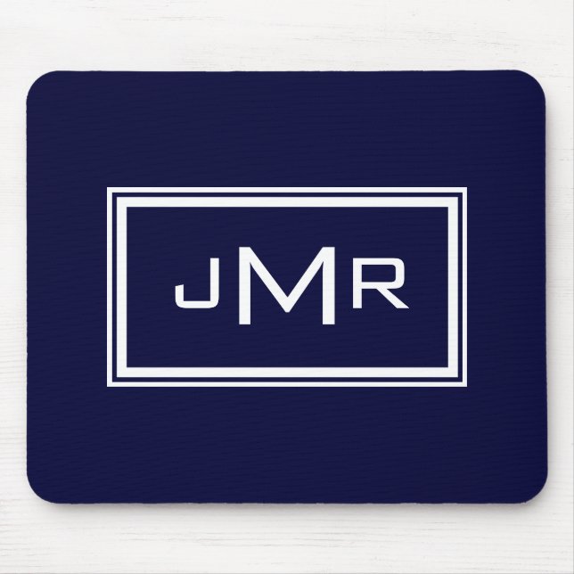 Tapis De Souris Monogramme (Devant)