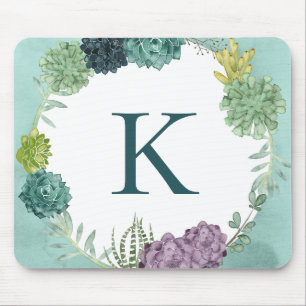 Tapis De Souris Monogramme   Bonheur des Plantes   Happines achète