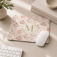Monogramme Citrouille Pastel – Initiale Personnali