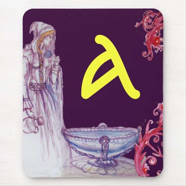 TAPIS DE SOURIS MONOGRAMME DE VIVIEN (Devant)