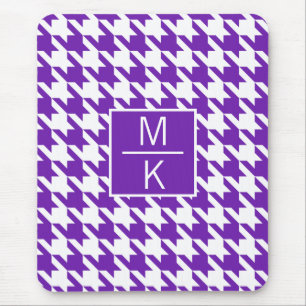 Tapis De Souris Monogramme Houndstooth Purple GL Splitter