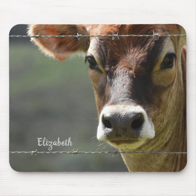 Tapis De Souris Monogramme Jersey Cow Photographie (Devant)