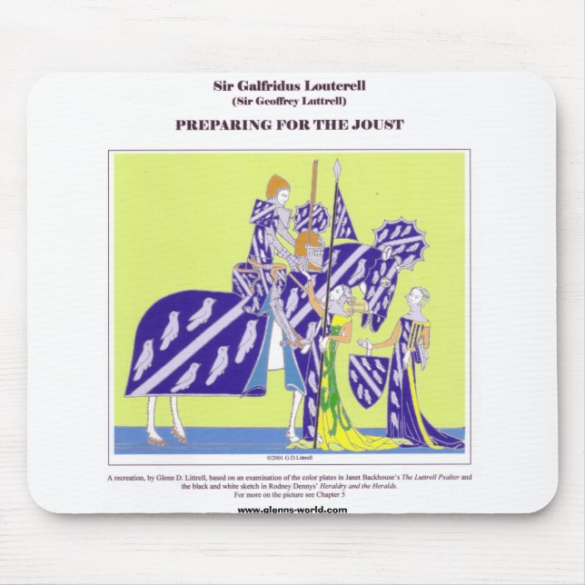 Tapis De Souris Monsieur Louterell Mousepad (Devant)