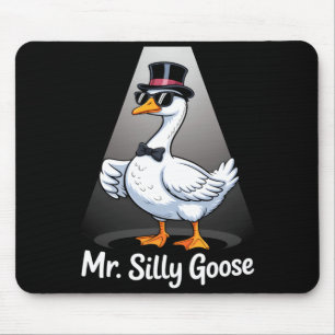 Tapis De Souris Monsieur mr silly goose se déchaînant sur le pont